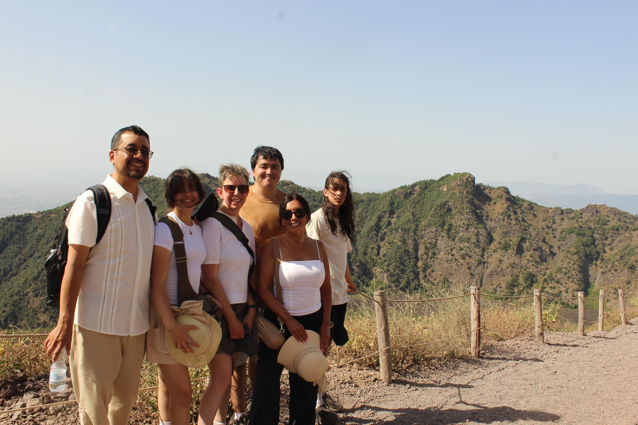 From Naples: Pompeii and Vesuvius Tour with Lunch Included - Mount Vesuvius crater tour and Bay of Naples views