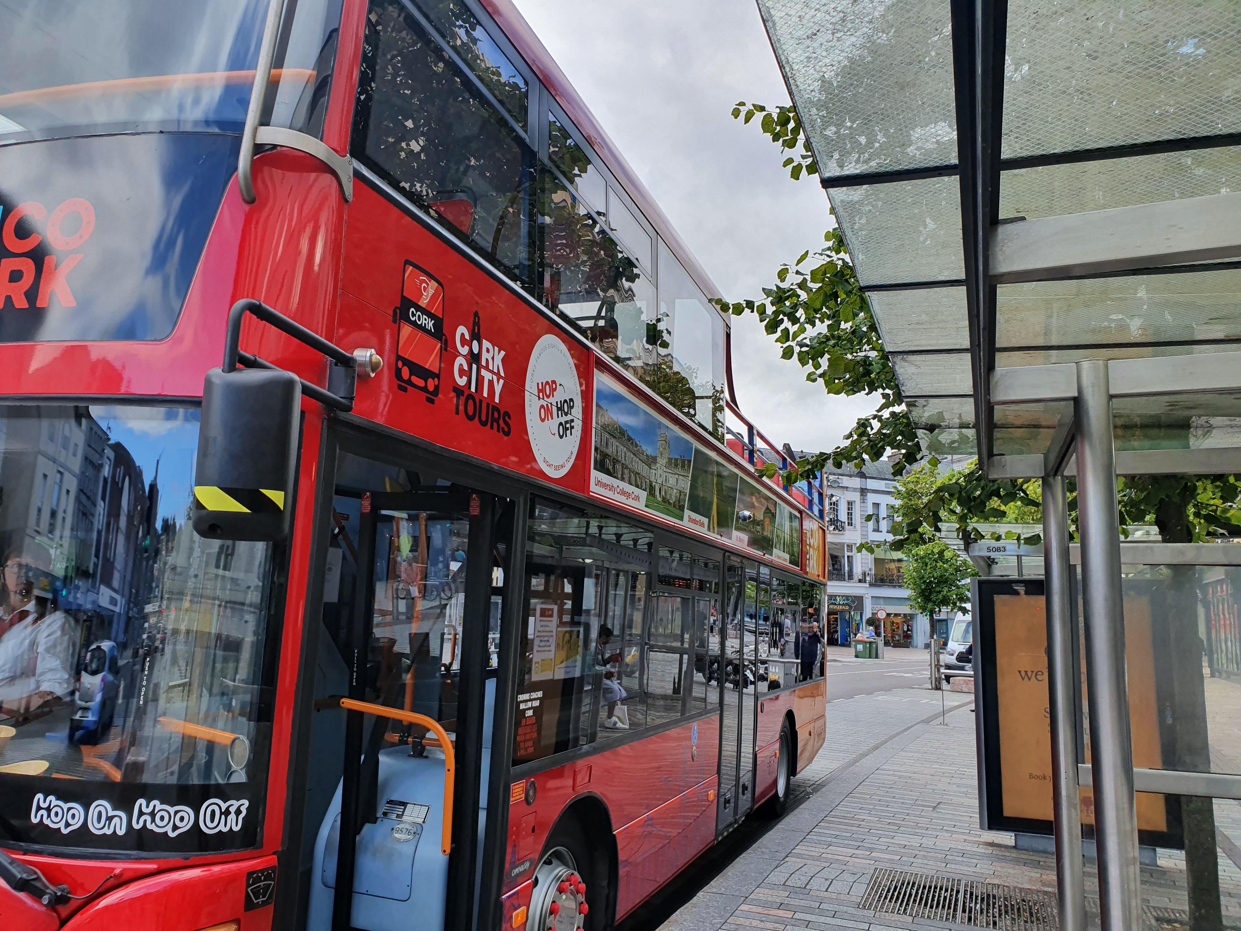 Cork Open-Top Bus Tour with Hop-On Hop-Off Access