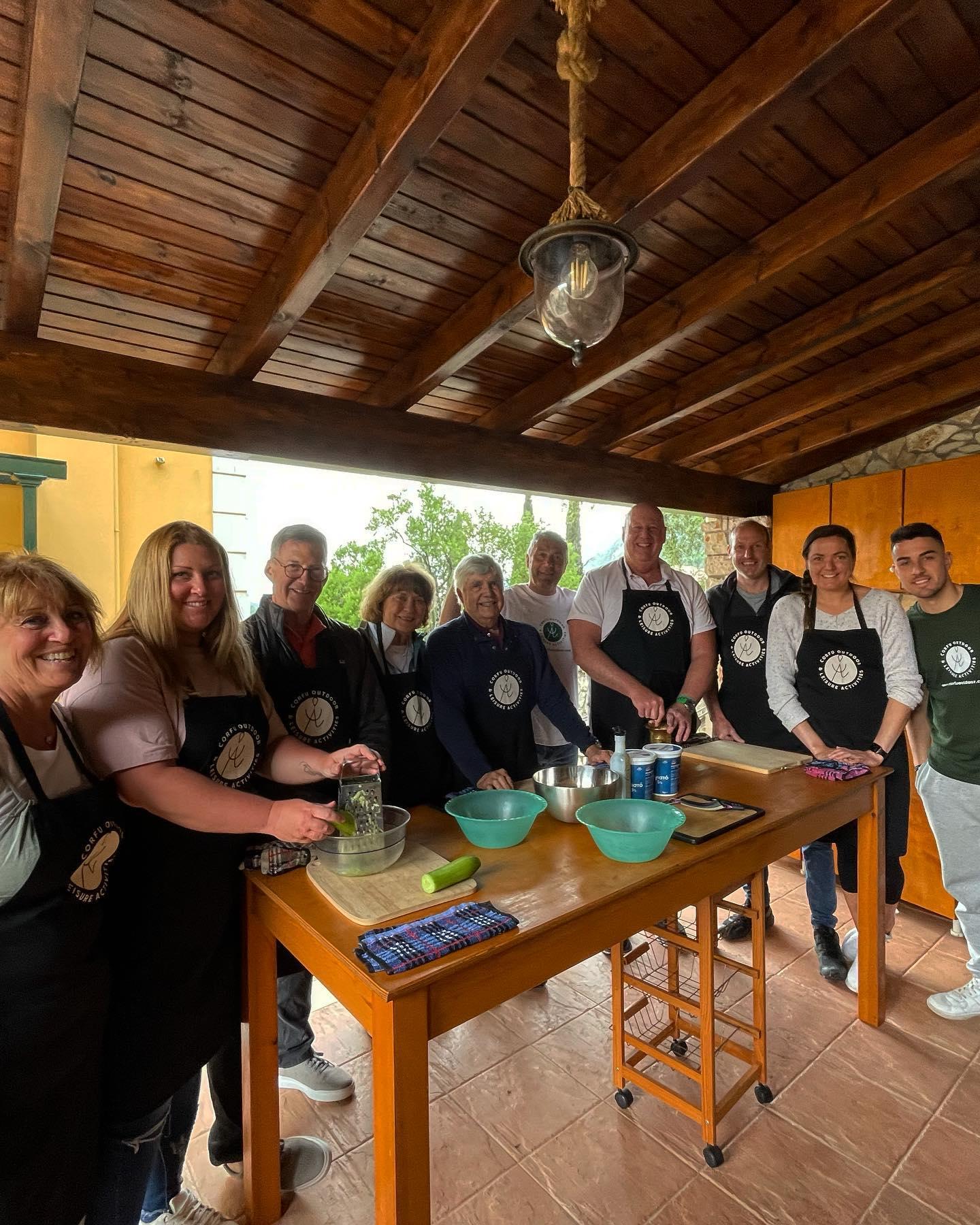Corfu Cooking Class, Market Tour & Olive Oil Tasting