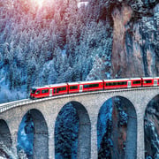 From Milan to the Swiss Alps: Bernina Red Train & St. Moritz