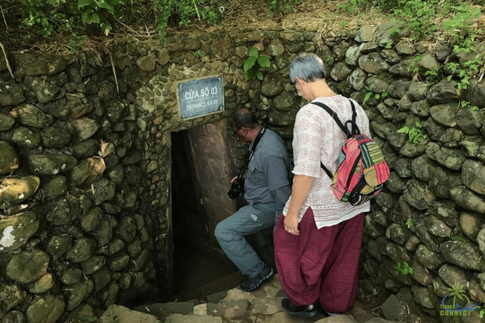 Vinh Moc Tunnels location