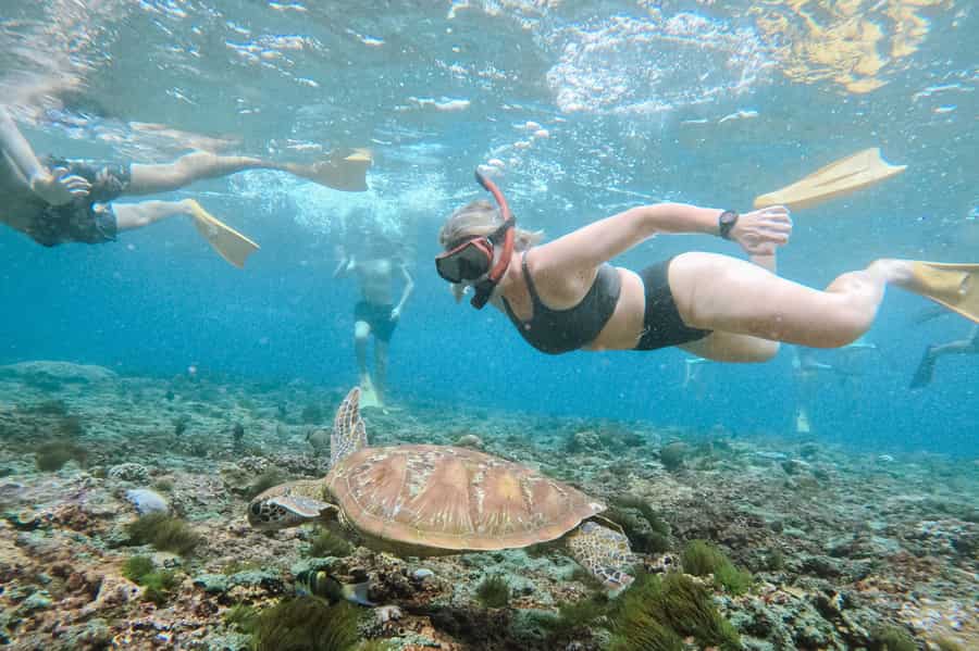 Nusa Penida manta ray snorkeling