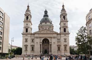 St. Stephen's Basilica in central Budapest