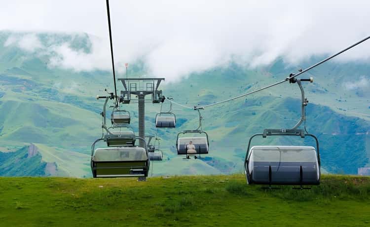 Experienced the ultimate thrills on  cable cars.