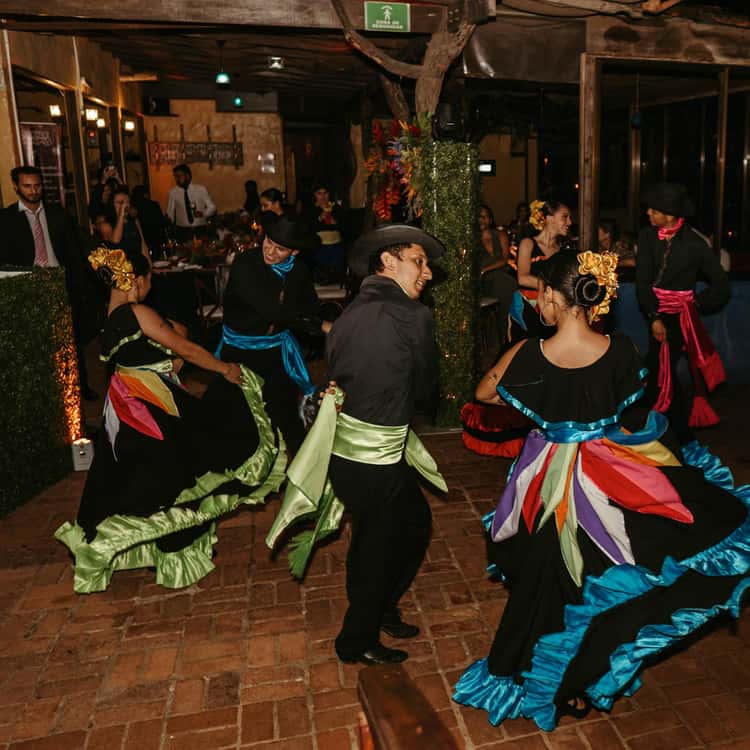 Traditional Costa Rican folk dancing