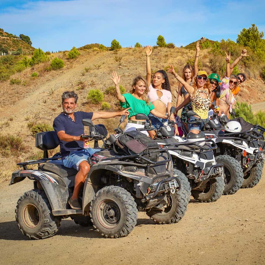 Marbella: 2-Hour Quad Tour through Marbella and Ojén