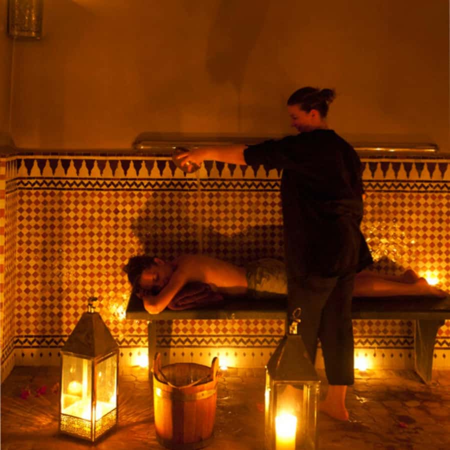 Hammam marocain traditionnel