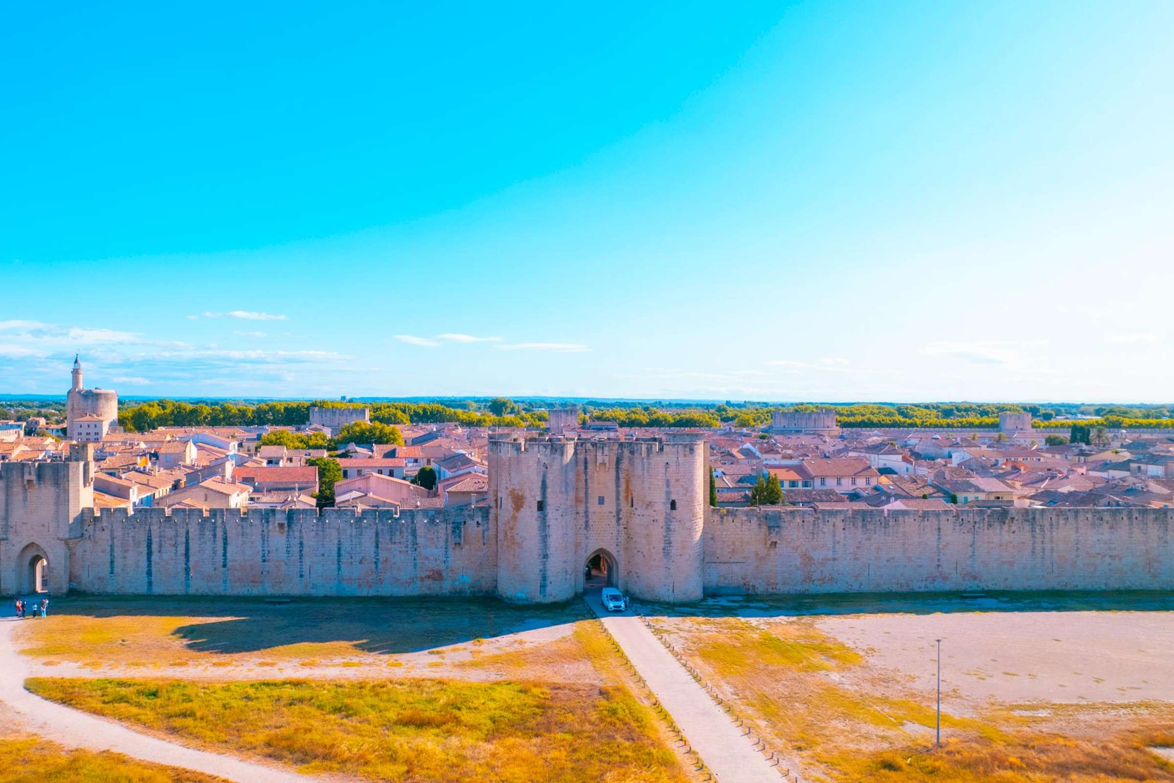 Excursion privée magique à Aigues-Mortes et dans l'incroyable Camargue