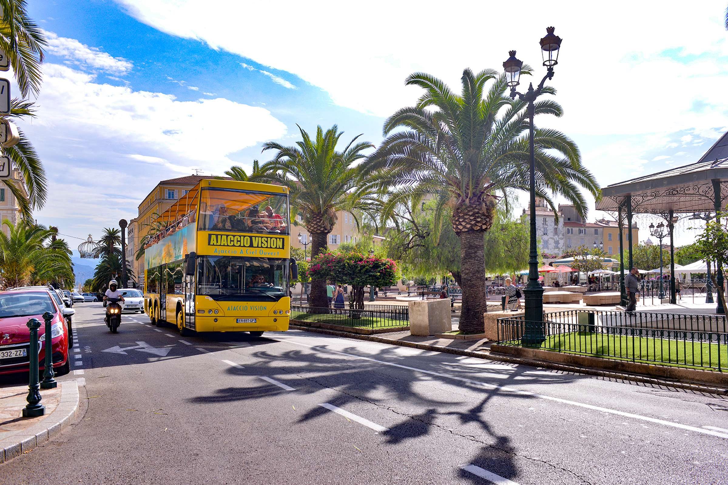 Ajaccio : Visite en bus à toit ouvert de la ville et de la côte