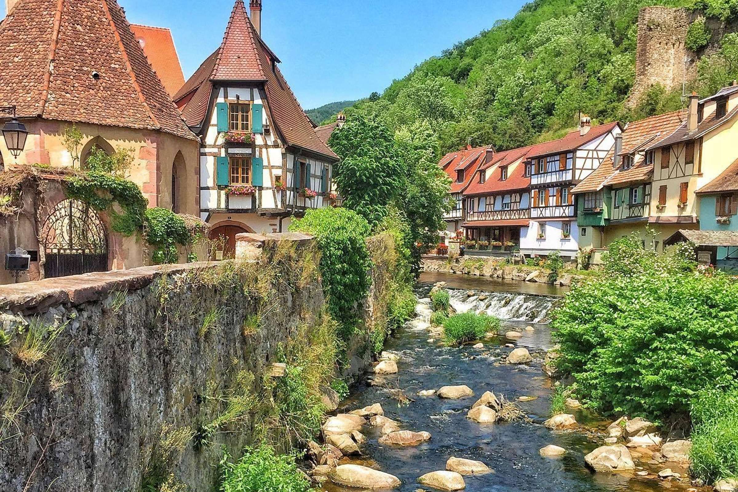 Au départ de Strasbourg : Excursion d'une journée dans les villages médiévaux et dégustation de vin