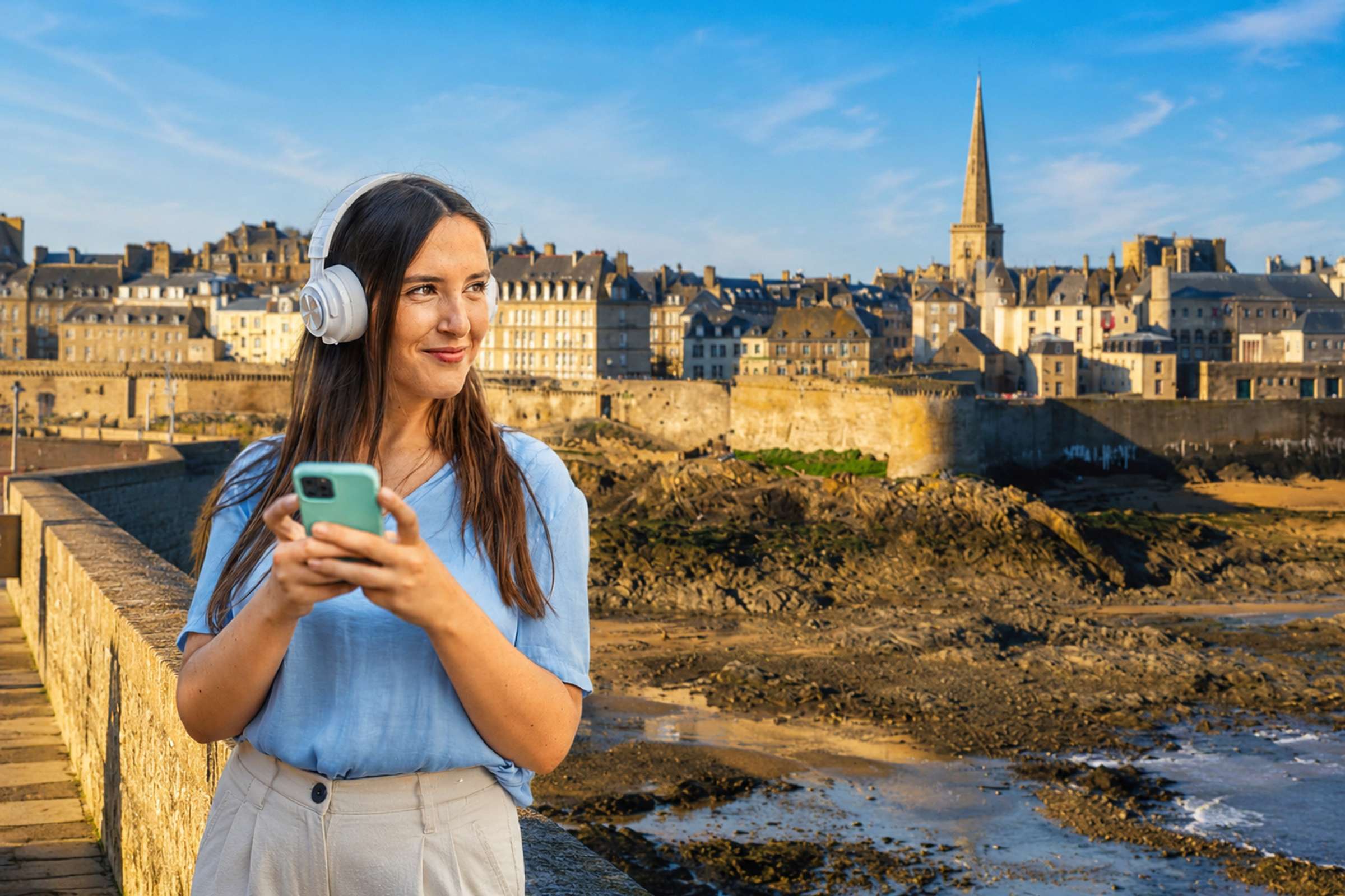 Saint-Malo : visite audio autonome sans appli avec GPS