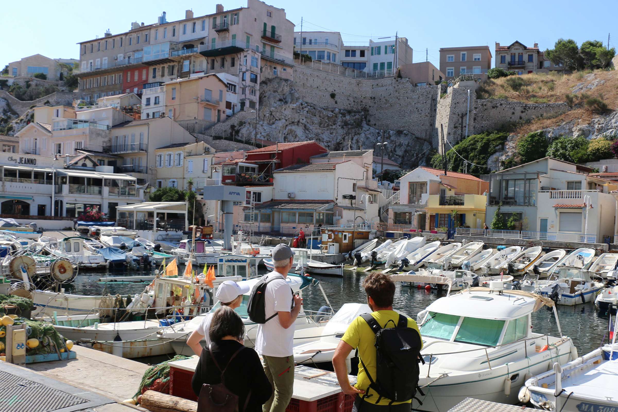 Marseille: visite urbaine à pied avec un guide de la région
