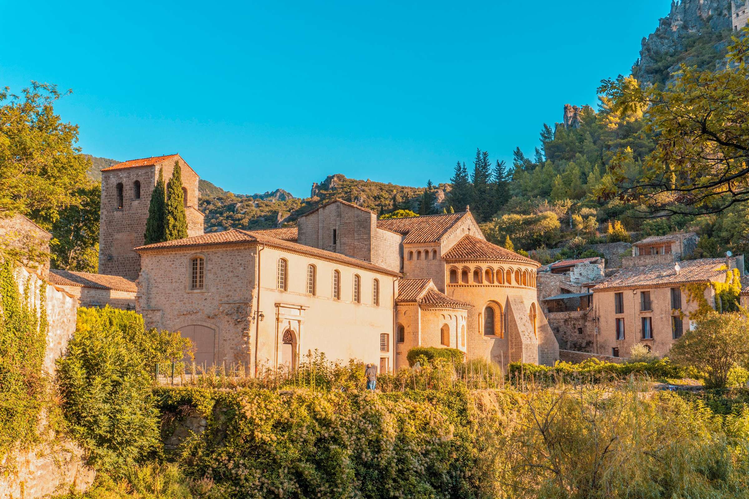 Depuis Montpellier, visite privée des grands sites de l'Unesco + village supplémentaire