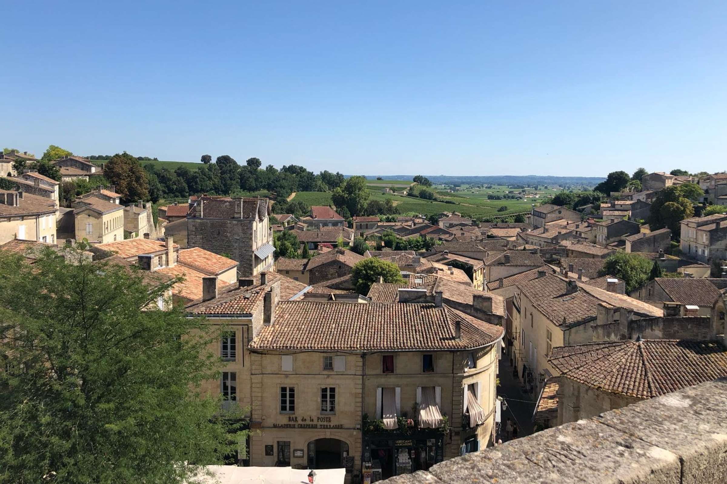 Au départ de Bordeaux : visite d'une demi-journée à Saint-Emilion