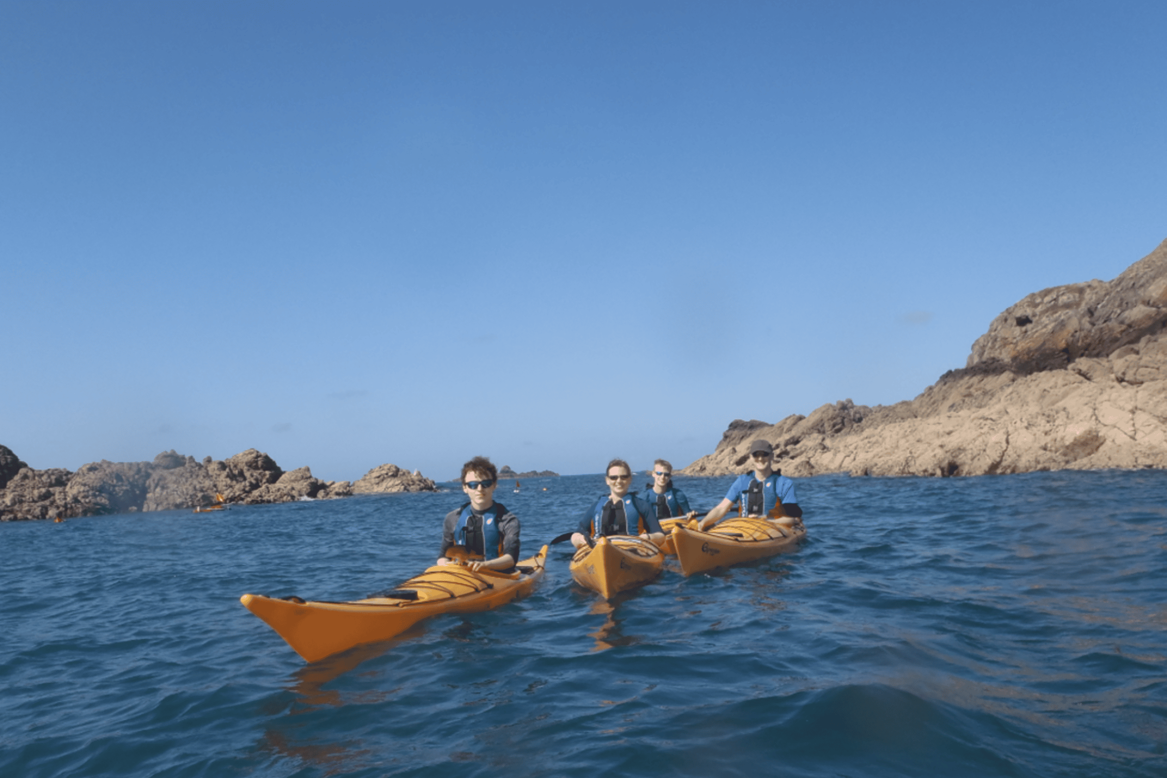 Excursion guidée en Kayak de Mer à Saint-Malo ou Cancale