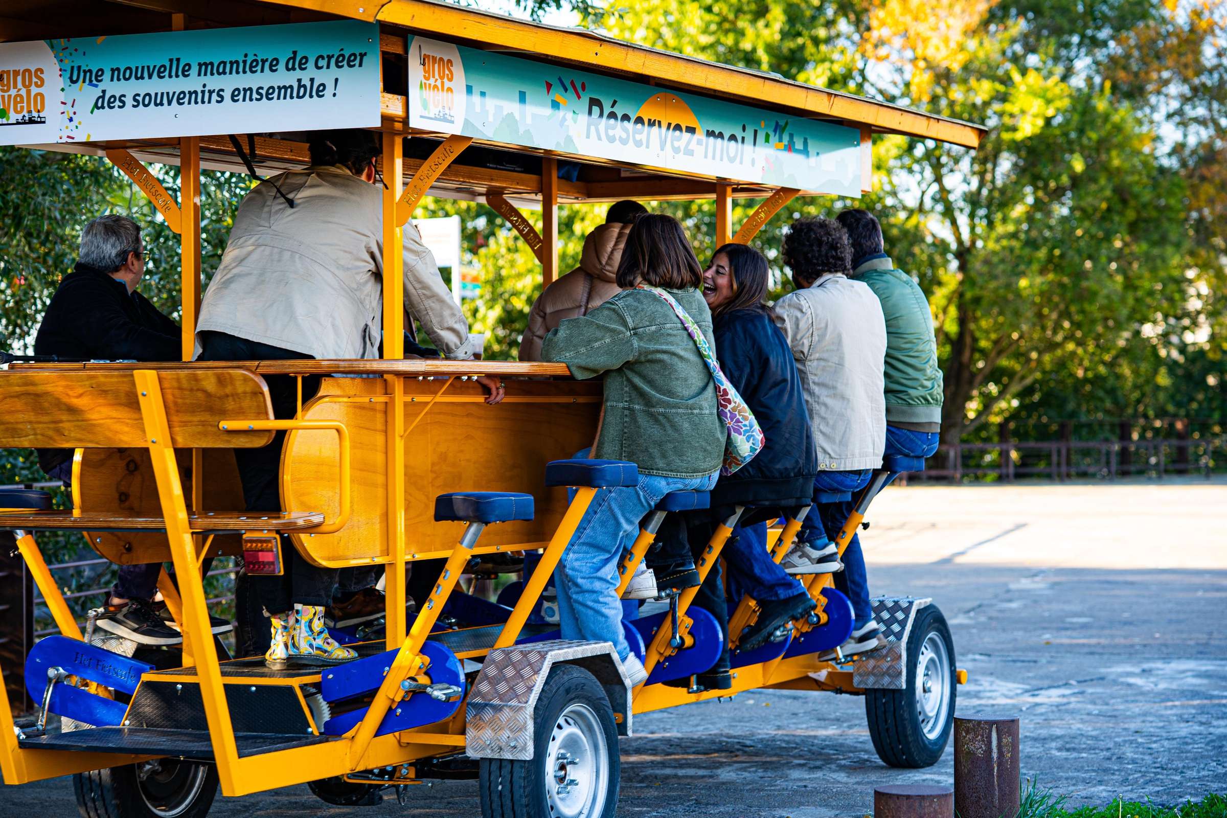 Nantes : Balade en Beer Bike sur les bords de Loire