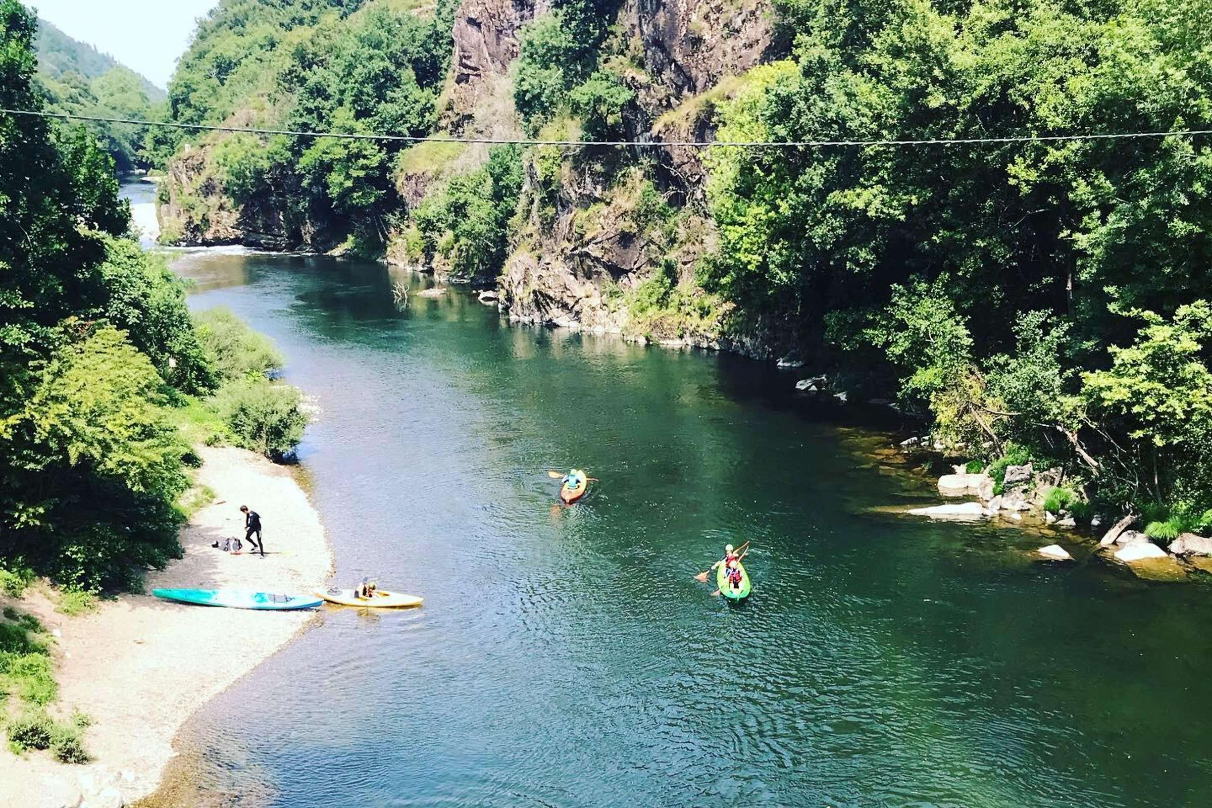 Pays Basque (Hendaye) : Descente en Kayak de la Bidassoa