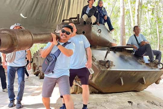 1 Day Trip: Ho Chi Minh: Cu Chi Tunnels and AK-47 Shooting – Max 11 People