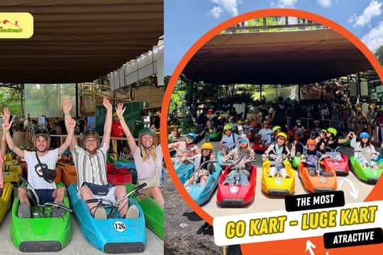 Dalat Full-day: Alpine Coaster, Rainbow Sliding & Luge Kart