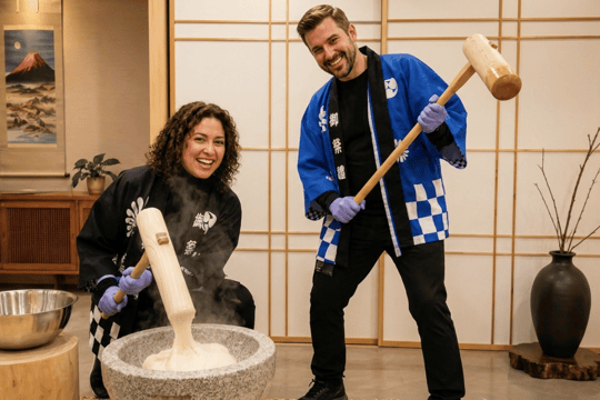 Shibuya Vegan-Friendly Mochi Pounding 체험 · tokyo