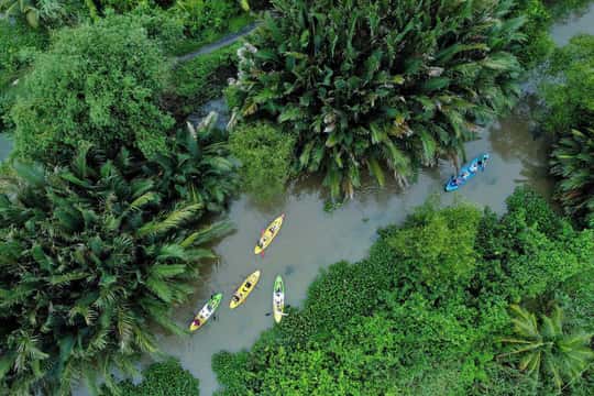 Affordable pick tour: Mekong Delta Adventure: Cycling & Kayaking Private Day Trip | From only 96 USD