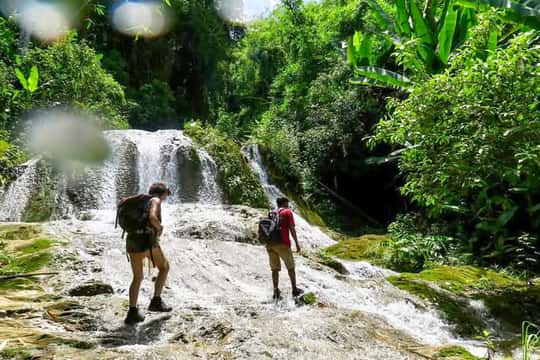 100 Waterfalls, Nam Ou & Khmu Village Day Tour