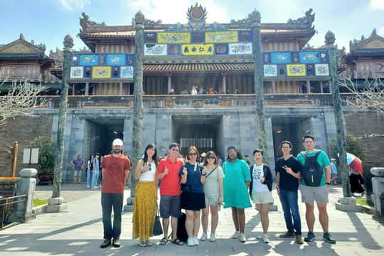 Featured tour with 3 reviews: Hue Imperial City & Hai Van Pass Day Trip
