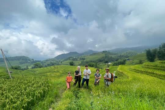 Full-day hike with a French-speaking live guide in Sapa