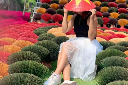 Half-Day Tour to Incense & Hat Villages | Half-Day Trip 5h