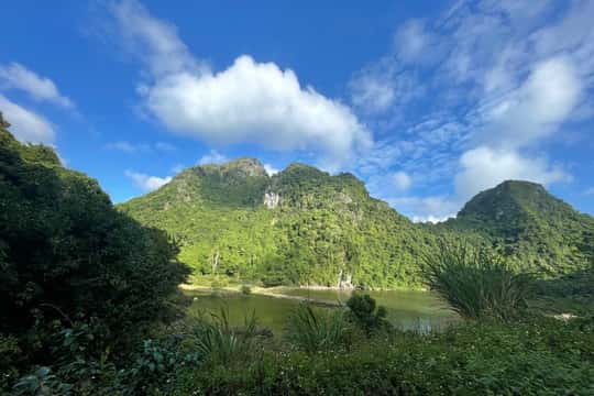 Full day hike, cycle, kayaks & swim in Cat Ba National park