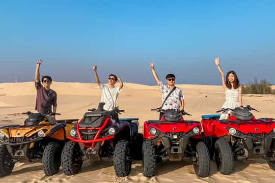 Mui Ne Sand Dunes Jeep Tour with ATV Adventure Included