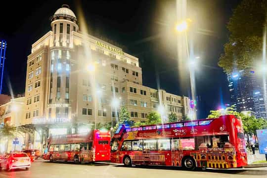 Saigon: City Sightseeing 45-Minute Panoramic Night Tour