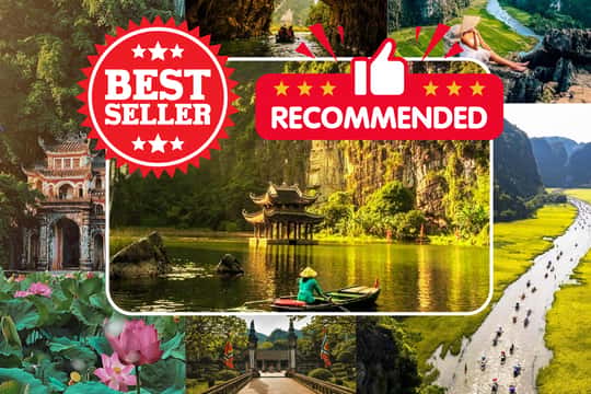 Affordable pick tour: Hoa Lu – Tam Coc: Boat Ride, Cycling & Buffet Lunch | From only 22 USD