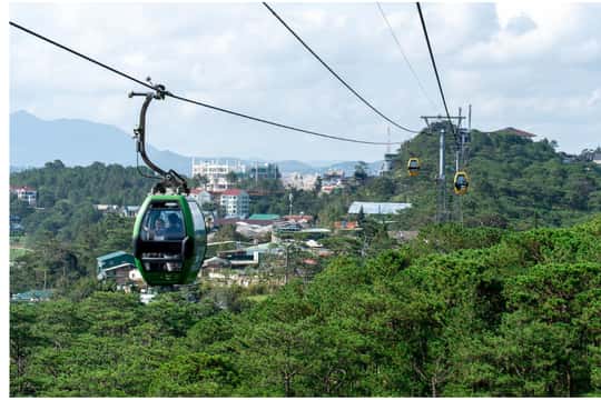 Top Highlights:Langbiang Mountain, Cable Car, Waterfall Tour