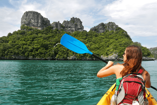 Day Tour with Kayaking, Ziplining, and Rafting