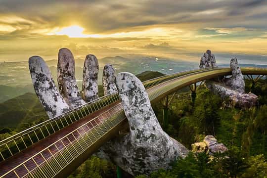 Exceptional rating tour: Danang/HoiAn: Ba Na Hills Golden Bridge & Optional Massage | 5 rating