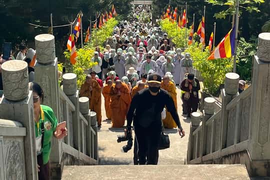 Featured tour with 4 reviews: Discover Ta Cu Mountain, Reclining Buddha & Local Life