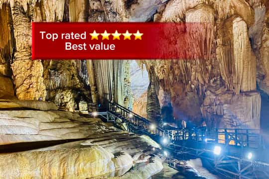 Paradise Cave & Phong Nha Cave guided boat trip