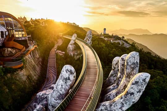 Featured tour with 78 reviews: Da Nang/Hoi An: Golden Bridge Sunset & Night All-Inclusive