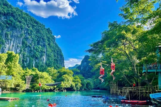 Phong Nha National Park, Paradise Cave & Dark Cave Adventure