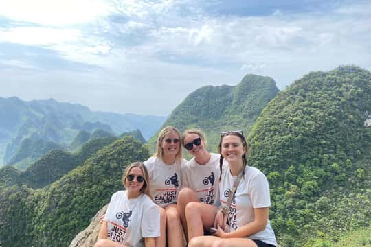 From Cat Ba: 3-Day Ha Giang Loop with Safe Rider (max 8 pax)
