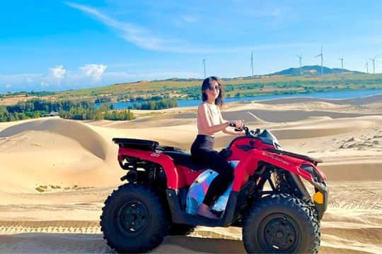 Sand Dunes Private Jeep Tour with Self-Drive ATV