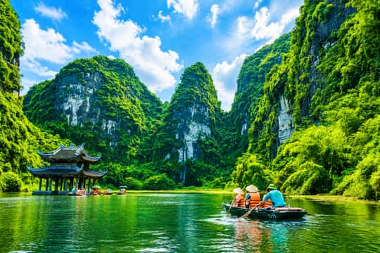 Featured tour with 13 reviews: Hoa Lu, Trang An and Mua Cave Day Trip from Hanoi