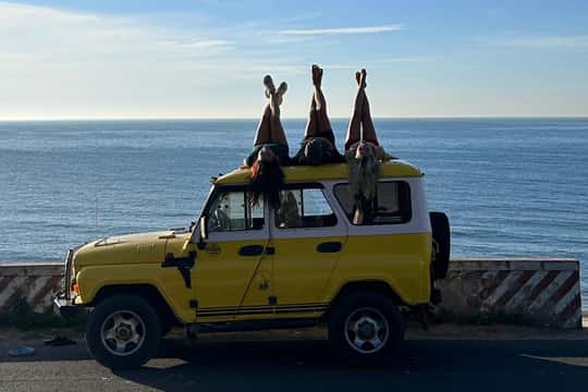Sunrise or Sunset Shared Jeep Tour with Hotel Pickup