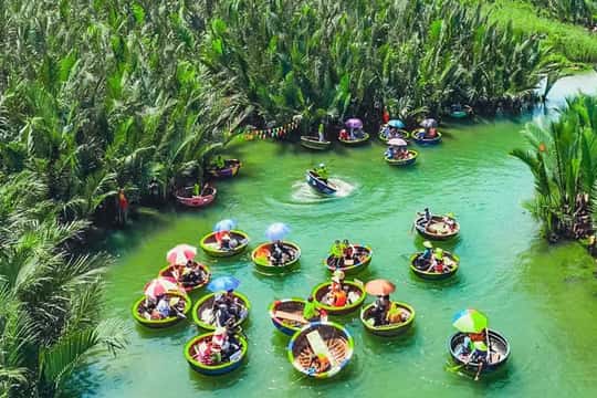 Featured tour with 6 reviews: Marble Mountain, Basket Boat & Hoi An Old Town Tour
