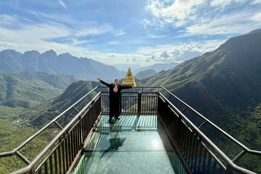 From Sapa: Glass Bridge and Silver Waterfall Group Tour