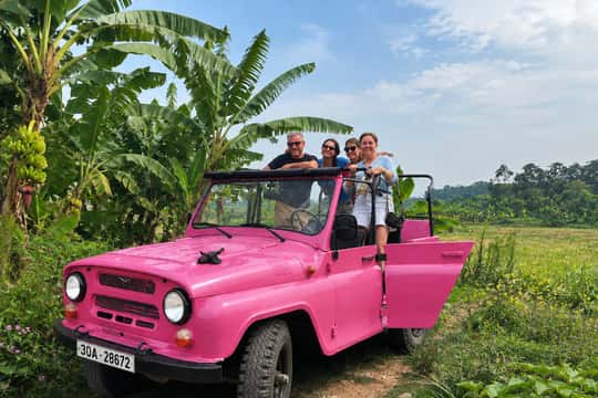 Hanoi Vintage Jeep Tour: Take the Wheel & Roam the City