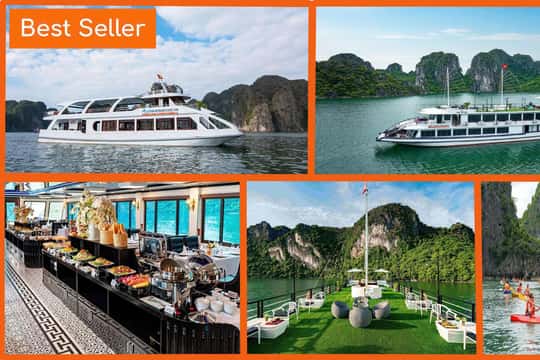 1 -Day Halong Bay Cruise With Big & Small Groups by Getyourguide from 35 USD