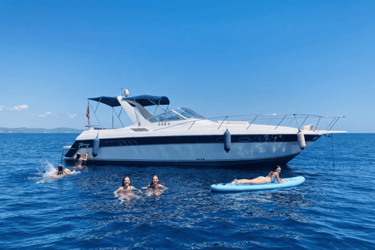 Barcelona Private Motor Yacht Charter With Drinks Food T147459 — photo 9