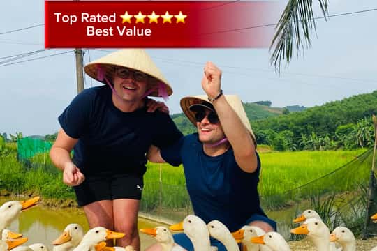 Phong Nha Cave by boat, Paradise Cave & Duck Stop Experience